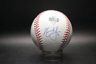 Nate Lowe 2023 World Series Signed Baseball Autograph Auto PSA/DNA AN65871