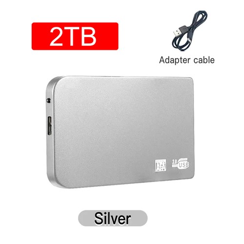 1/2/4T Festplatte Plug&Play High-Speed-Übertragung Externe HDD für Handy-Laptop - Bild 23 von 31