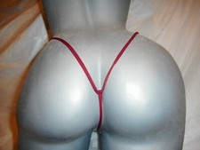 Frederick's Of Hollywood Red Untameable G String Panty Medium  Large