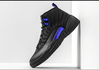 Nike Air Jordan 12 Retro Black Dark Concord Men's Size 11 : CT8013