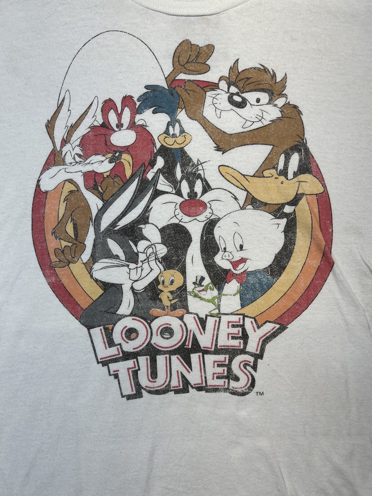 looney tunes t shirt mens