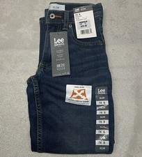 lee dungarees Paxton Slim Straight Leg jeans Youth 7X S