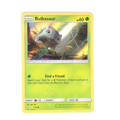 Bulbasaur 1/18 Pokemon Detective Pikachu Common Holo NM | eBay Bulbasaur 1/18 Pokemon Detective Pikachu Common Holo NM | eBay