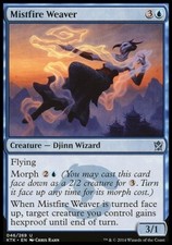 Magic the Gathering MTG Mistfire Weaver (46) Khans of Tarkir   LP