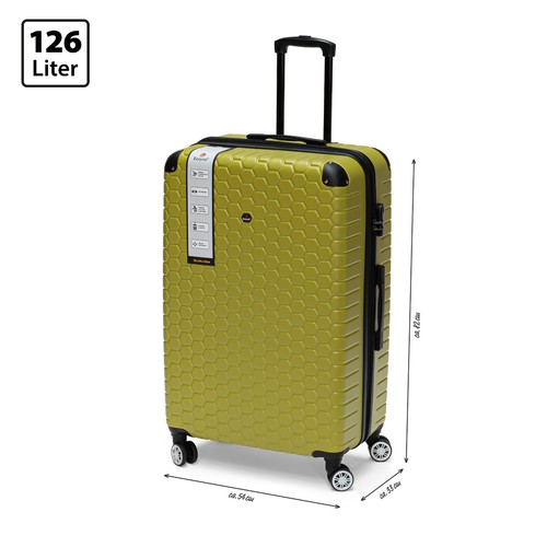 Koffer Reisekoffer 4 Rollen Kofferset 5 teilig Hartschale Trolley S-M-L-XL-XXL - Bild 101 von 169