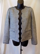 NWT BANANA REPUBLIC Open Front Blazer Sz 4 1