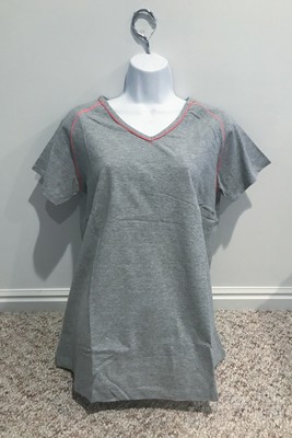 In Due Time Maternity Large Gray T-Shirt