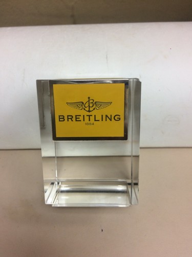 BREITLING 4 FINE CRYSTAL CUBES DISPLAY FOR WATCH - Picture 6 of 10