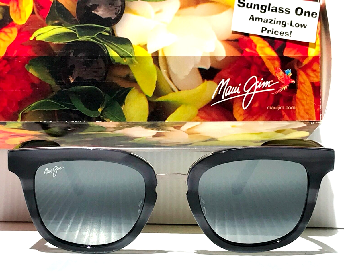 NEW Maui Jim RELAXATION MODE Grey Tortoise POLARIZED Grey GLASS