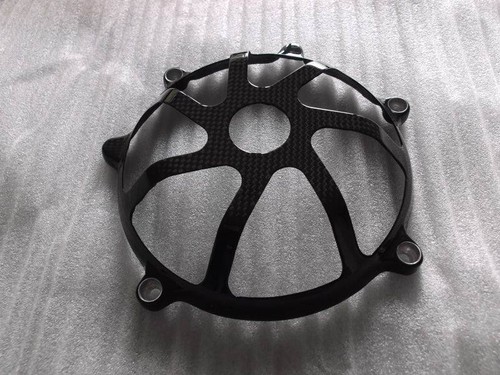 C03 CARBON DRY CLUTCH COVER DUCATI SUPERSPORT 900 1000 1000DS - Picture 2 of 3