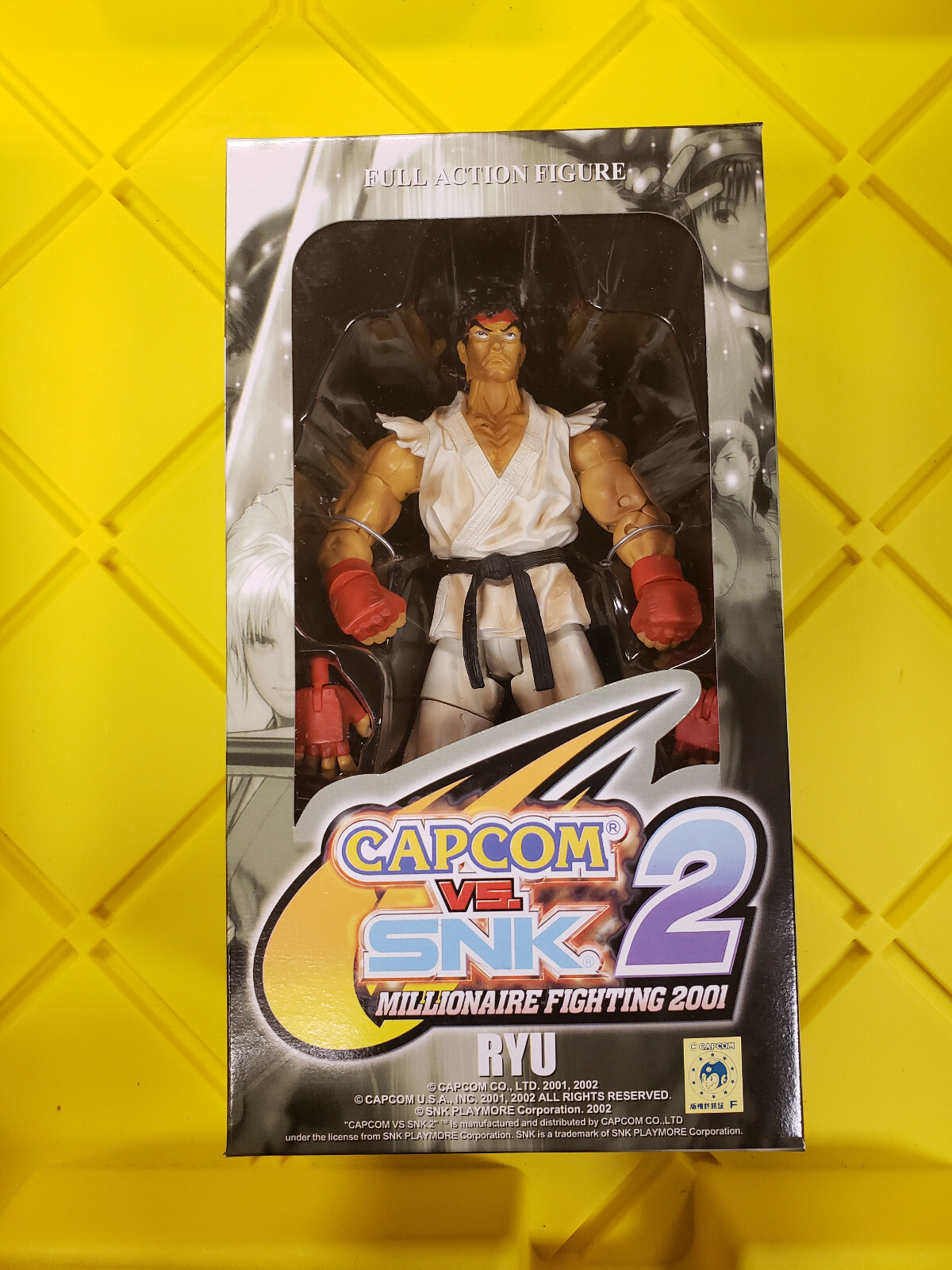 Capcom Vs. Snk Ryu Color Capcom VS. SNK 2 Millionaire Fighting 2001 Ryu Figure NEW FREE SHIP US