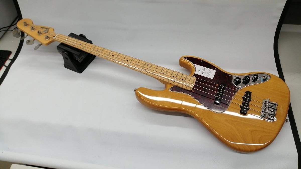 Fender Made in Japan Hybrid II Jazz Bass Natural 2022 Solid