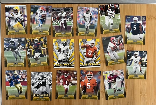 2020 Leaf Draft Football Lot Of 100, Includes Auto, RC,Inserts & Parallels Hurts