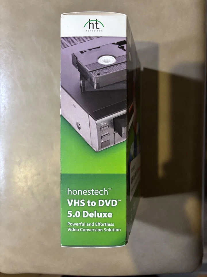 Honestech VHS to DVD 5.0 Deluxe Powerful Software Transfer Home Video New Sealed - Image 2 of 4