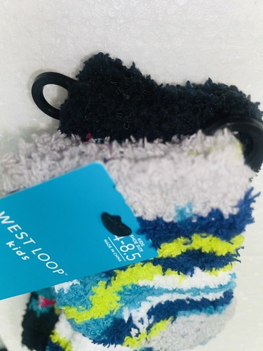 West Loop Fuzzy Socks Kids Youth Toddler Size Small 4-8.5 Choose Pair - Picture 5 of 44