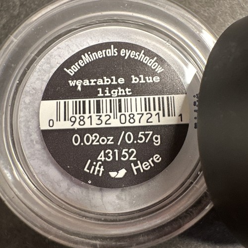 BareMinerals WEARABLE BLUE LIGHT Eye Color Pigment Shadow .02oz/.57g - Picture 2 of 4