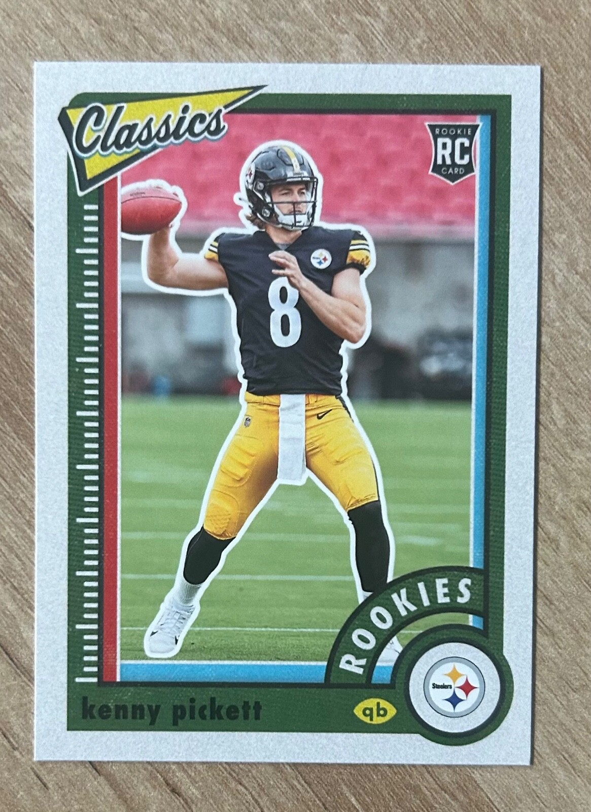 2022 Panini Classics Kenny Pickett RC #151 Pittsburgh Steelers Rookie