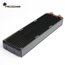 FreezeMod G1/4" 360mm Aluminum Radiator PC Computer Water Cooling 45mm Thick