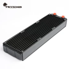 FreezeMod G1/4" 360mm Aluminum Radiator PC Computer Water Cooling 45mm Thick