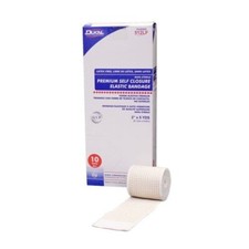 Vendaje elástico sin látex Dukal 512LF con cierre automático, 2" x 5 yardas (10/BX)