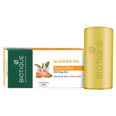 Biotique Mandelöl Pflegend Baden Riegel Für Alle Hauttypen 150gm