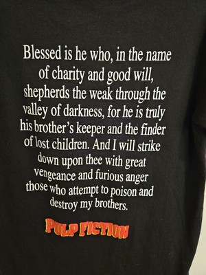 Vintage Y2K Pulp Fiction T Shirt Size Small - Movie Promo TEE 