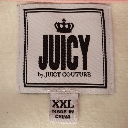 NWT Juicy by Juicy Couture Pink Faux Leather Women's XXL Asymmetric Zip Jacket - Picture 14 of 23