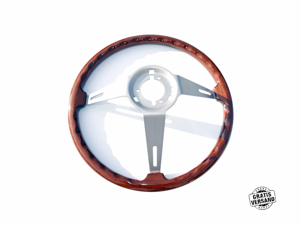 VOLANTE HELLEBORE ALFA ROMEO 115 SPIDER GT BERTONE JUNIOR 1300 GTV 2000 MONTREAL Foto 3 de 4