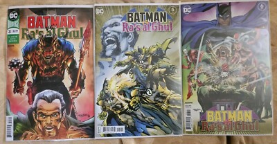 Batman Vs. Ra's Al Ghul #3,5 And 6(of 6) DC Comics 2019 New
