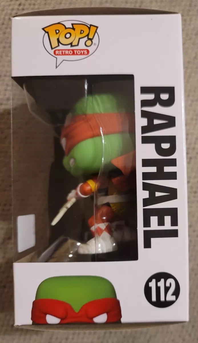 Funko POP! Power Rangers Ninja Turtles Raphael 112 Exclusivo Original -  Moça do Pop - Funko Pop é aqui!