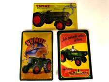3 Stück Fendt blechschilder gewölbt Nostalgie Geschenk  20 x 30 cm