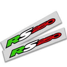 Autocollants Graphiques De Moto Aprilia RS 250 Drapeau Italien X 2 180Mm