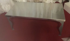 Ikea Edelstahl Tisch Vika Hyttan Gebraucht 150 Cm X 75 Cm Ein Hingucker Ebay