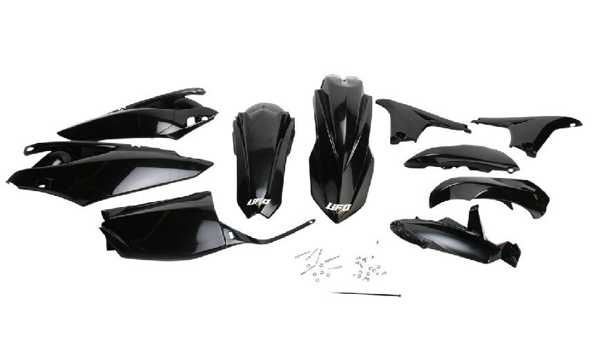 Plastique noir Yamaha YZF 450 2010 kit carrosserie premium résistant YA309E001