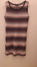 Nine West Women's Mini Sweater Dress Multicolor Size Medium