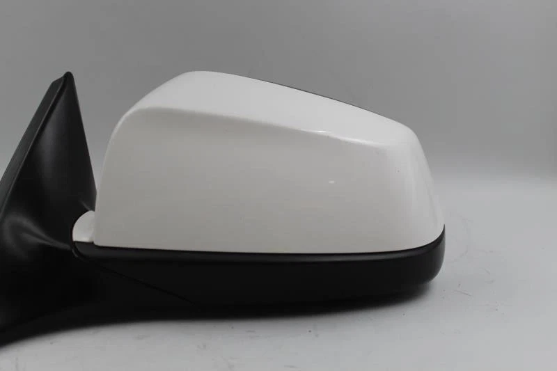 Left Driver Side White Door Mirror Power Heated Fits 2012-15 BMW 650i OEM #32023 - Image 2 of 4