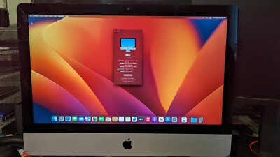 Apple iMac 2017 21.5'' (i5-7360U 2.30GHz - 8GB RAM - 1TB HDD - MMQA2LL/A) Cracked