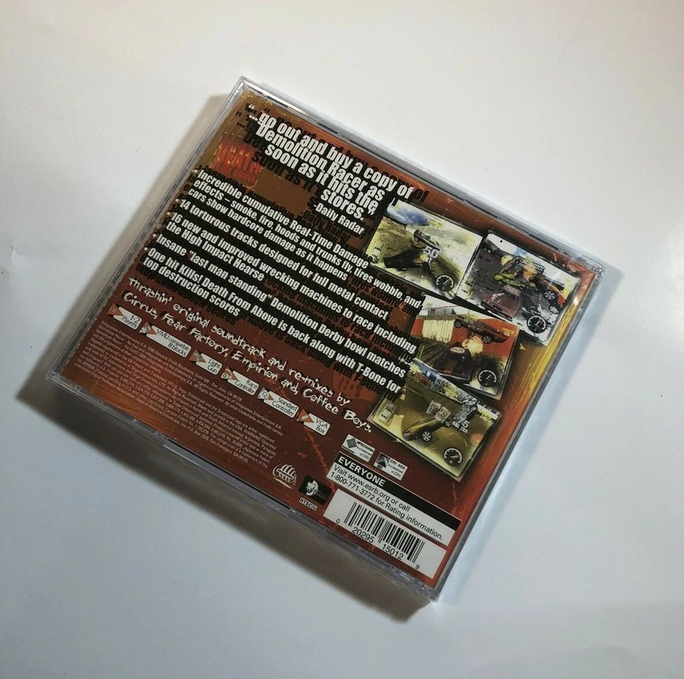 Demolition Racer: No Exit (Sega Dreamcast, 2000) BRAND NEW SEALED GREAT SHAPE - Image 2 of 2