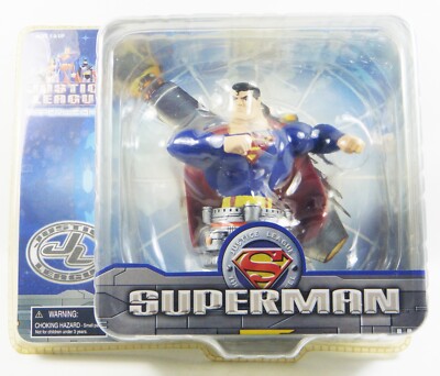 Vintage 2005 SUPERMAN JUSTICE LEAGUE Paperweight Figure NEW! Sealed