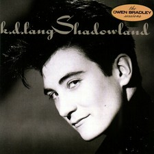K.D. LANG Shadowland CD Good Condition Jewel Case Wear