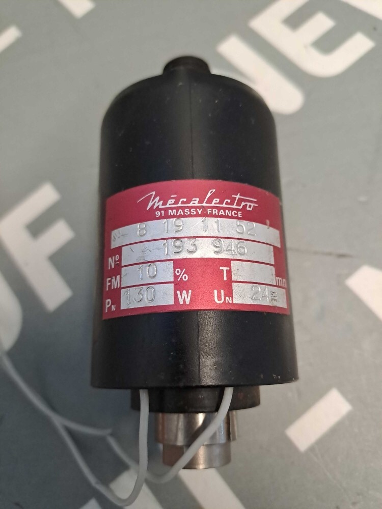 Electroaimant MECALECTRO 130 W à haute force de maintien 24 VCC Type 2