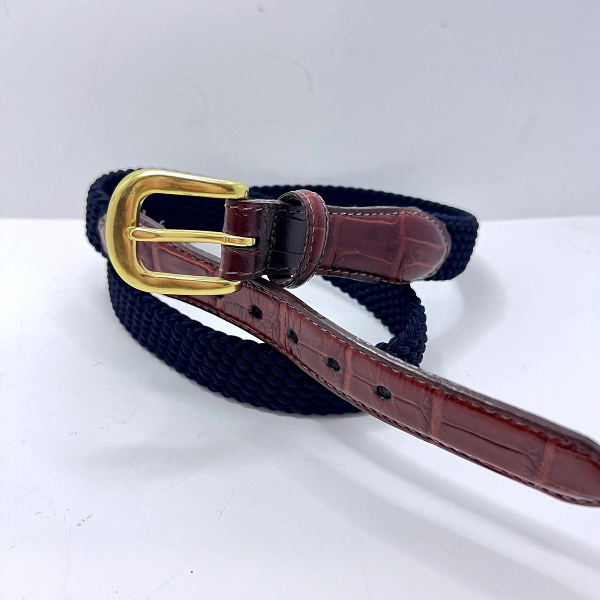 Braided Belt Blue One Size Belts for Women for sale | eBay display picture 3