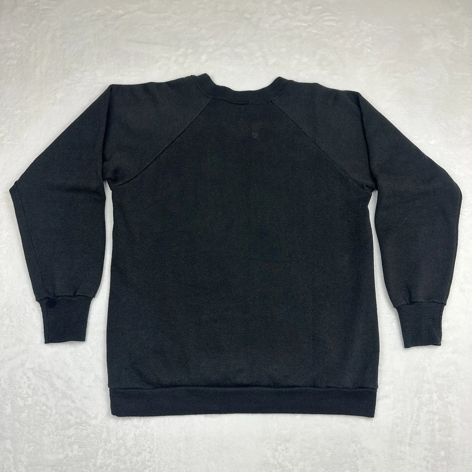 Vtg 3D Emblem Bald Eagle Harley Davidson 90s Graphic Pullover Sweatshirt Medium - Image 4 of 4