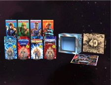 Masters Of The Universe Origins 40th Anniversary He-Man 4 Pack Figure Mattel