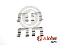 Autofren Seinsa ZubehöRsatz, Scheibenbremsbelag D42879A FüR Hyundai KIA