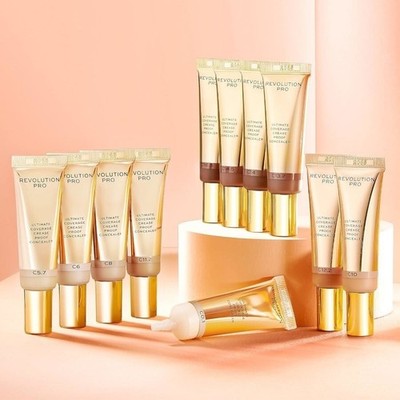 Revolution Pro Ultimate Coverage knitterfester Concealer 12g SCHATTIERUNG WÄHLBAR 4 FÜR 3