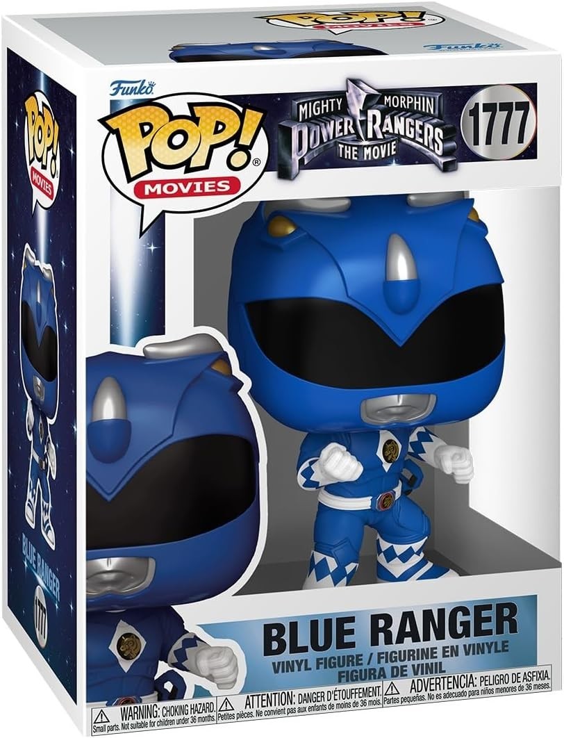 Funko Pop! Movies: Mighty Morphin Power Rangers: Blue Ranger #1777 #81194