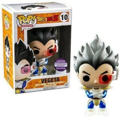 Funko POP! Animation: DragonBall Z - Vegeta [Metallic](Convention Exclusive) #10