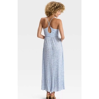 NWT Women's Pleated Maxi Dress A New Day Target Striped Flowy Boho Floral S | eBay NWT Women's Pleated Maxi Dress A New Day Target Striped Flowy Boho Floral S | eBay
