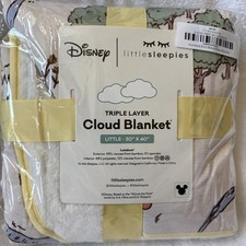 Little Sleepies Disney Winnie the Pooh Hundred Acre Wood Little Cloud Blanket